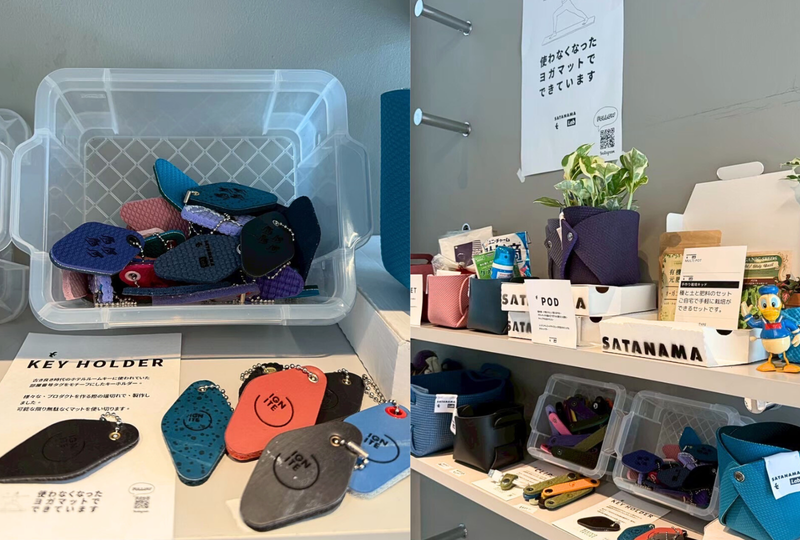 IGNITE YOGA オリジナルクリップ＆キーホルダー制作しました